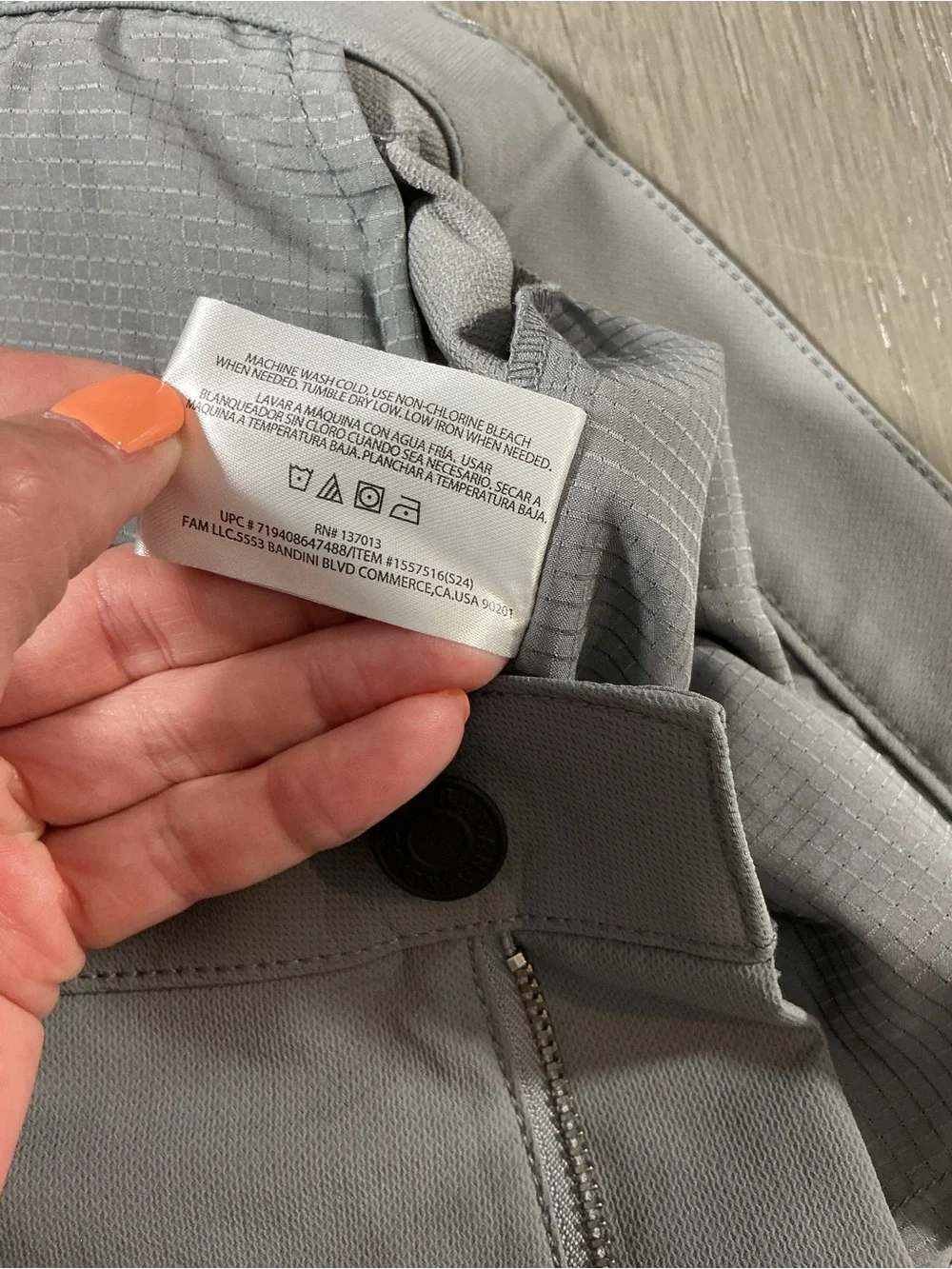 NWT Banana Republic Men’s Performance Flat Front Tech Gray Pants 30x32